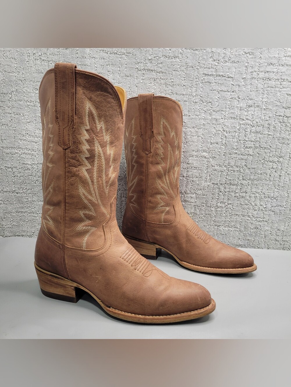 Tecovas The Jamie Women's US Size 8.5B Scotch Goat Pull on Western Boots - Picture 13 of 13